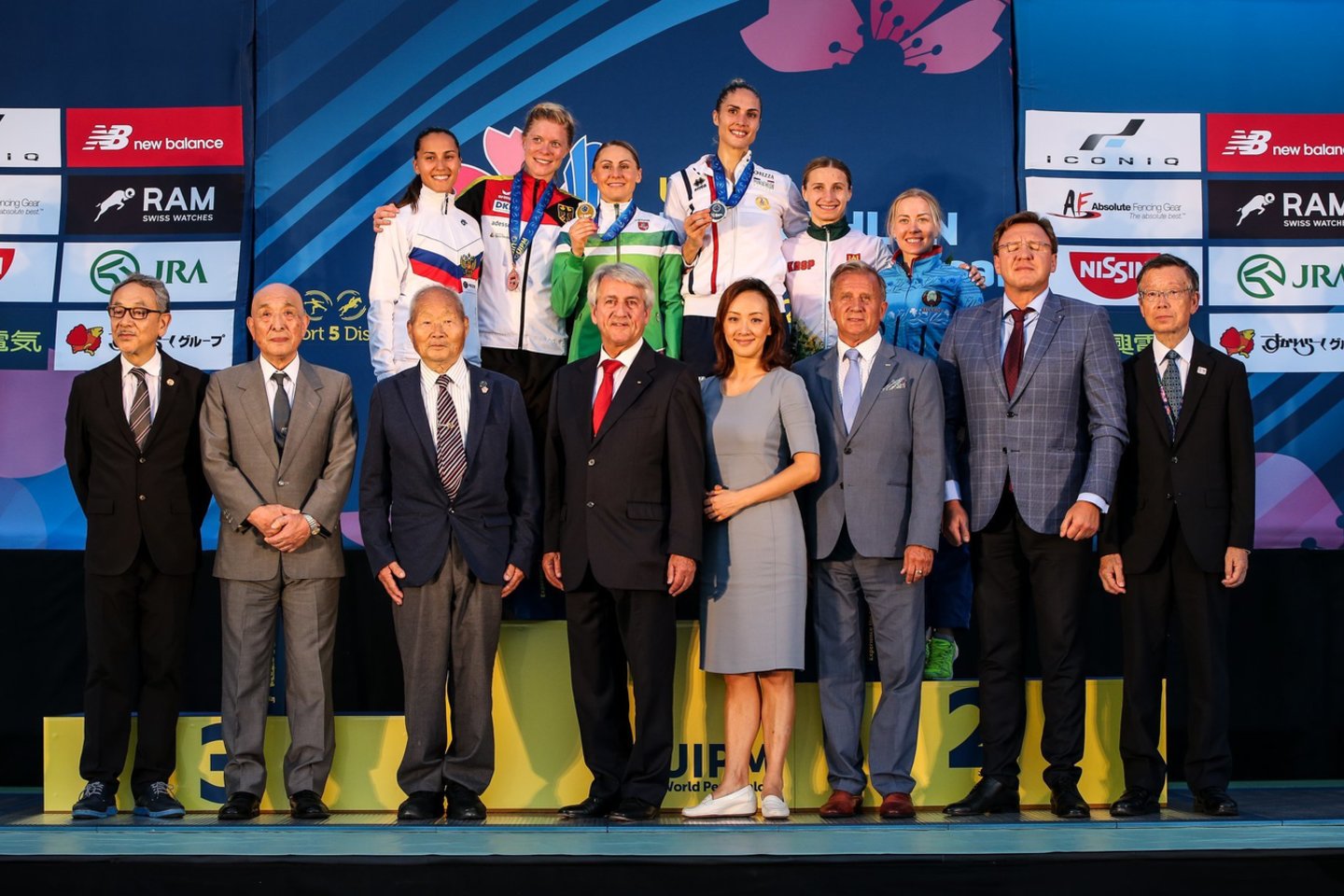 Laura Asadauskaitė-Zadneprovskienė iškovojo pasaulio taurę ir kelialapį į 2020-ųjų olimpiadą.<br> UIPM nuotr.