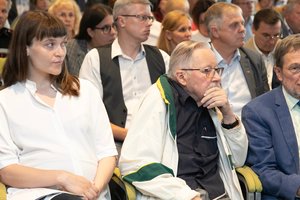 S. Skvernelį užtaręs V. Landsbergis prakalbo apie vidinį konservatorių karą