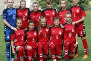 15-metė futbolininkė Baltijos taurės turnyre sužibėjo šešiais įvarčiais