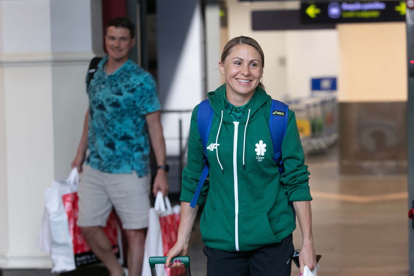 L.Asadauskaitė-Zadneprovskienė labiausiai džiaugėsi olimpiniu kelialapiu.<br> M.Ambrazo nuotr.