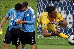 „Copa America“ drama: L. Suarezo klaida baudinių serijoje, trys VAR neįskaityti įvarčiai ir Urugvajaus ašaros 