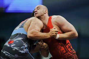 R. Fridrikas Europos žaidynių imtynių varžybose nusileido Rio olimpiados prizininkui iš Azerbaidžano