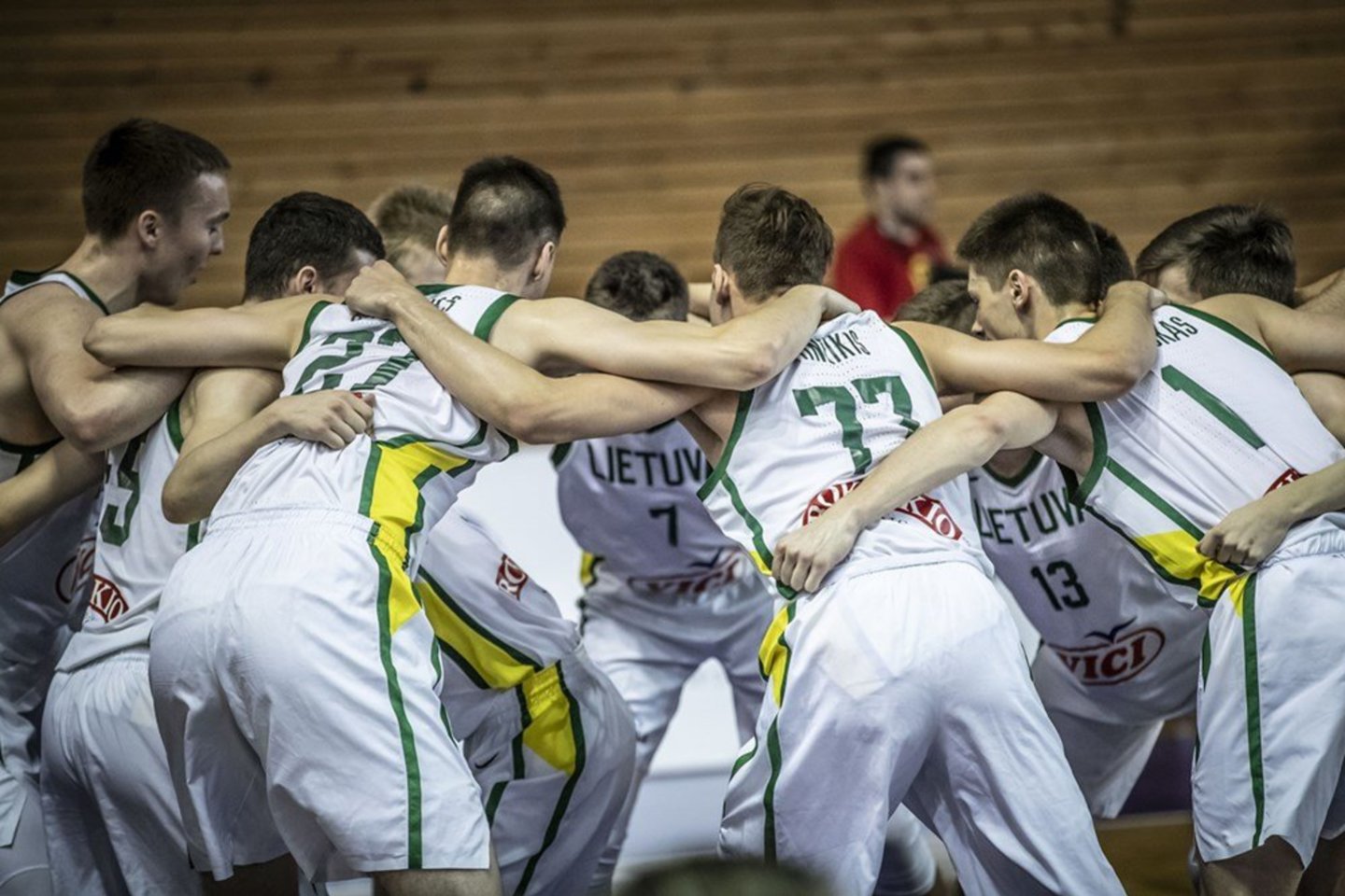 Lietuvos 19-mečių rinktinė neprilygo amerikiečių bendraamžiams.<br> FIBA.com nuotr.
