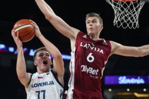 Latvis K. Porzingis tapo brangiausiu europiečiu NBA lygoje