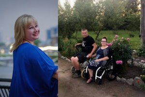 Žinoma emigrantė pakeitė neįgalios kaunietės gyvenimą: krito džiaugsmo ašaros