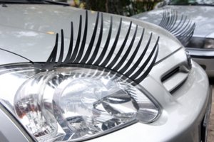 Panevėžyje pasigražinti panorę vagys nukniaukė blakstienas