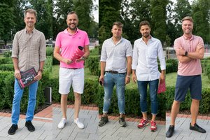 Vėlyvų pusryčių sostinės centre atskubėjo būrys žinomų vyrų