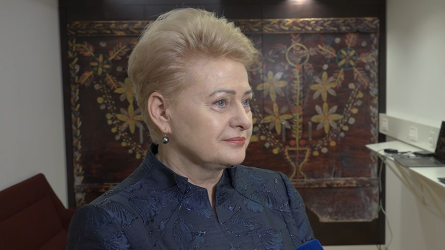 Dalia Grybauskaitė apie postų dalybas Briuselyje: „Tai buvo ne apie mane“