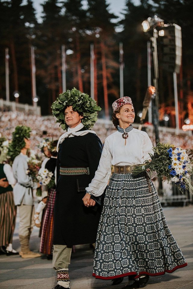 Gunta Gelgote. Latvijos dainų šventė'2018.<br>Zane Krumina nuotr.