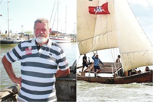 Prabilo išgelbėta kurėno įgula: bandė gelbėtis kibiru semdami vandenį iš laivo