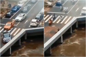 Mistinis reginys internautus varo iš proto: kur dingsta pravažiuojantys automobiliai?