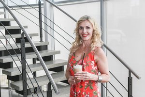 Beta Rumšienė pasidalino gaivinančios bananinės kavos receptu