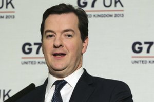 Buvęs JK iždo kancleris G. Osborne taikosi į TVF vadovo postą 