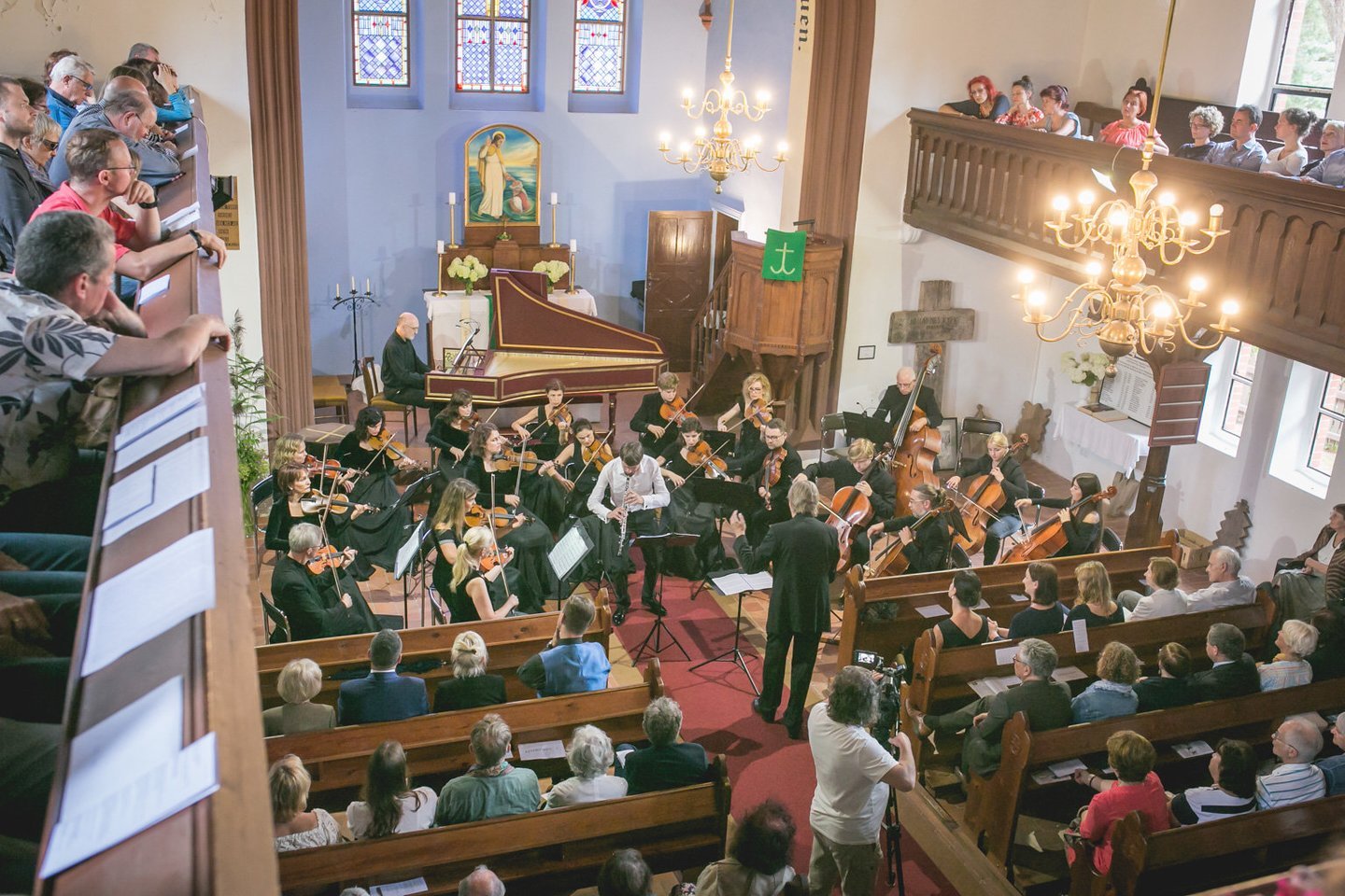 Th.Manno festivalio koncertai tradiciškai kvies į Nidos evangelikų liuteronų bažnyčią.<br> Organizatorių nuotr.