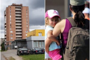 Moteriai su vaikais butą išnuomojęs vyras susidūrė su policija: nebežino, ką daryti