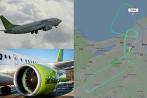 Keisti į Palangą skridusio lėktuvo viražai – latviai buvo priversti pakeisti lėktuvą