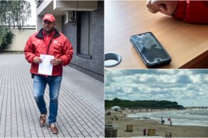 Palangoje skendęs vyras gelbėtojams atsidėkojo savaip – puolė jų vadą