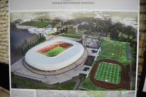 Vargas dėl nacionalinio stadiono praeity: teismas leido pasirašyti sutartį su laimėtoju