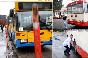 Viešojo transporto vairuotojai rungėsi neįprastose varžybose – azartas liejosi per kraštus