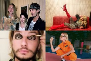 Auksinis jaunimas savaitgalį „okupavo“ prezidentinę vilą Palangoje