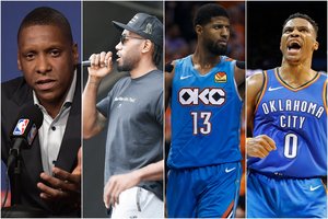 „Raptors“ atsisakė komandoje turėti P. George‘ą ir R. Westbrooką
