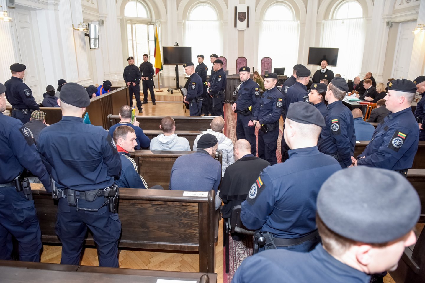 Pravieniškių mafija, teismas, teismo