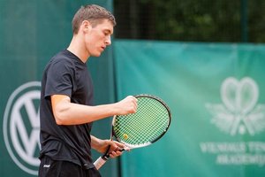  Lietuvos teniso čempionais tapo T. Babelis ir I. Dapkutė