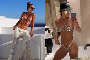 Plinta karšta maudomukų mada: ant krūtinės – kriauklės