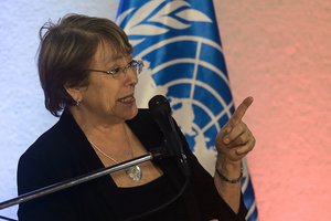 JT žmogaus teisių komisarę sukrėtė sąlygos JAV migrantų sulaikymo centruose