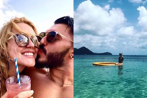 Po vestuvių – gražuolės Ernestos Elzbergaitės medaus mėnuo egzotiškoje saloje