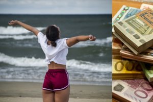 Tyrimas parodė, kiek lietuviai ketina išleisti atostogoms, – ne visiems pakaks algos