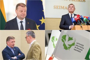 Po S. Skvernelio ir V. Bako sprendimų įvertino intrigas, kurios drebina valstiečių gretas