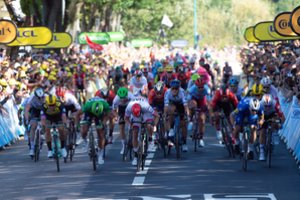 Ketvirtąjį „Tour de France“ lenktynių etapą laimėjo italas E. Viviani