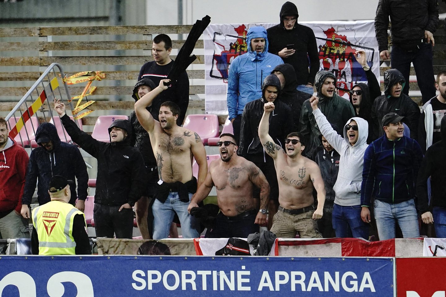 „Sūduva“ ir „Crvena Zvezda“ sužaidė lygiosiomis pirmose Čempionų lygos atrankos rungtynėse<br> IS/Scanpix nuotr.