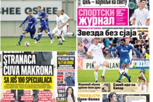 Serbijos žiniasklaida po mačo su „Sūduva“ tik pakuteno „Crvena zvezda“ padus: „Netikėti nuliai pustuščiame stadione“