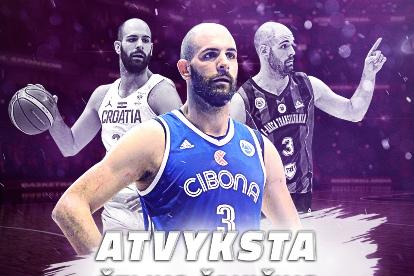 Panevėžio „Lietkabelis“ turi dar vieną naujoką – į komandą atvyksta kroatas Željko Šakičius