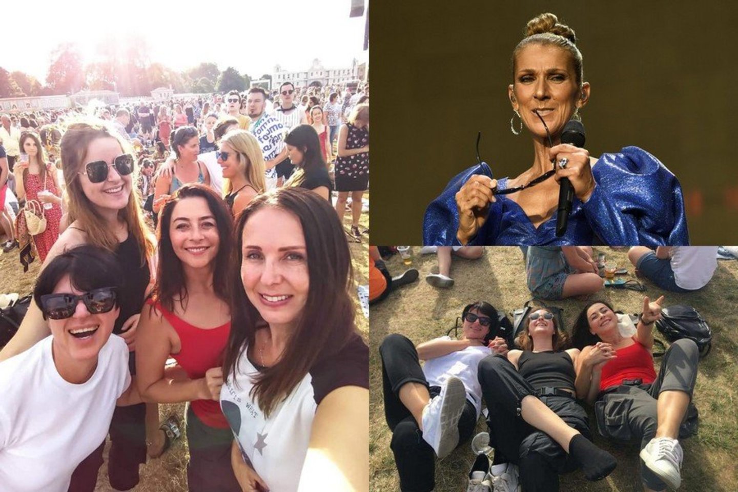  Irma Jurgelevičiūtė su bičiulėmis šėlo muzikos festivalis „British Summer Time“.<br> Socialinio tinklo nuotr.