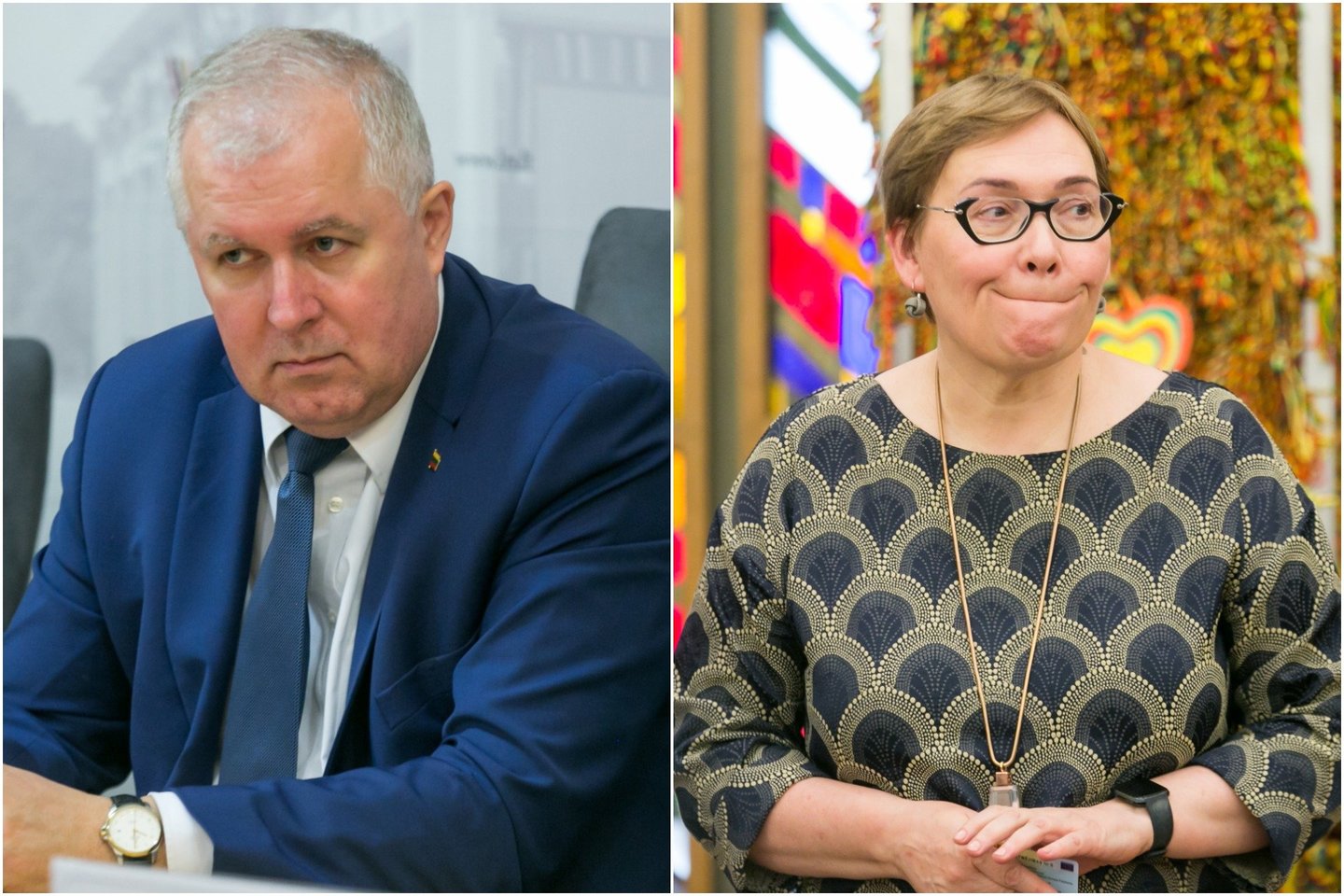  Diskusija apie politikų įsitraukimą kilo Seimo nariams Aušrai Maldeikienei ir Arvydui Anušauskui tapus platformos  „HumansApp“ nariais.<br> T. Bauro nuotr.