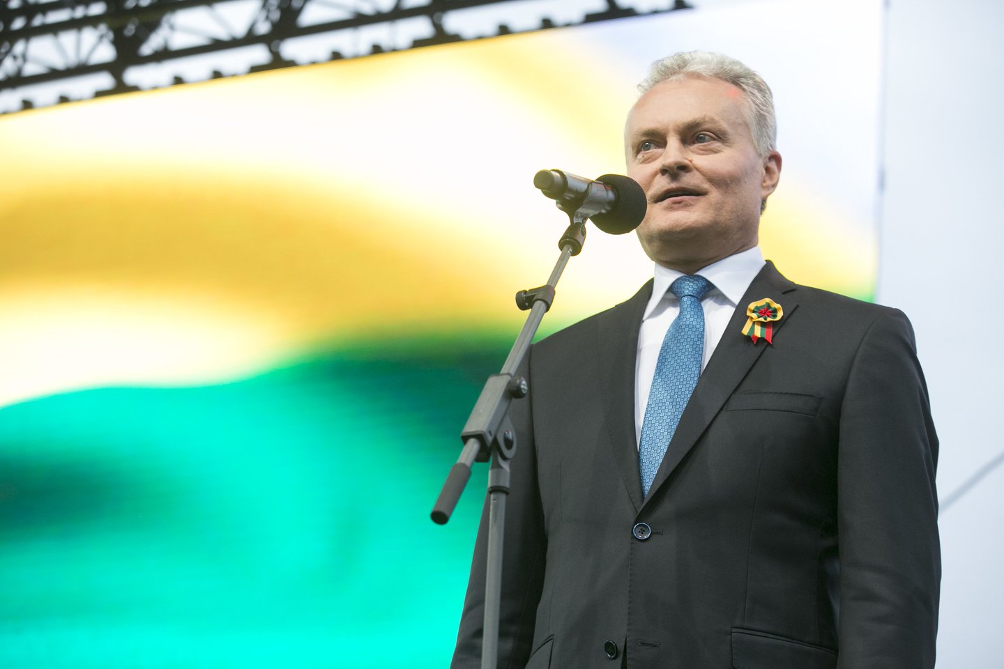 Išrinktasis prezidentas Gitanas Nausėda.<br>LR archyvo nuotr.