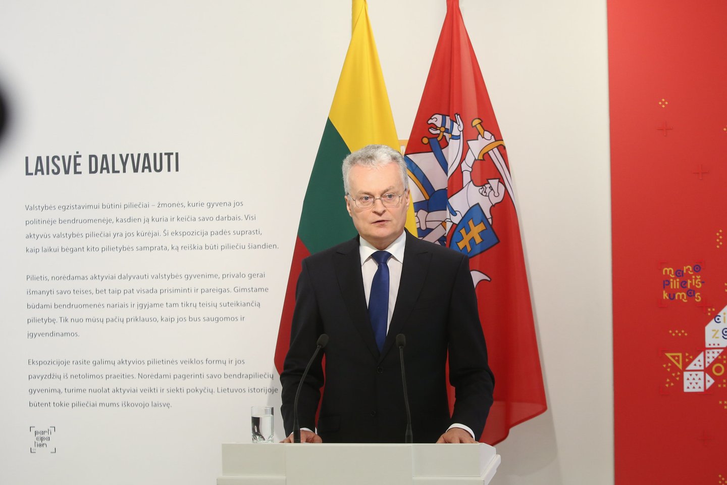 Išrinktasis prezidentas Gitanas Nausėda.<br>R.Danisevičiaus nuotr.
