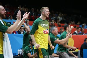 Emocinga D. Sabonio žinutė rinktinės varžovams: „Būkite atsargūs kovodami prieš Lietuvą“