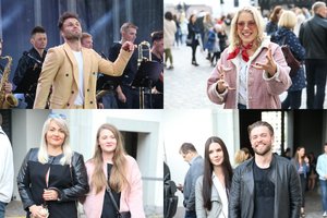 Vaidas Baumila Valdovų rūmų kieme surengė išskirtinį koncertą