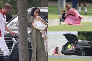 Karališkoji šeima atsipalaidavo: tokių Catherine Middleton ir Meghan Markle dar nematėte