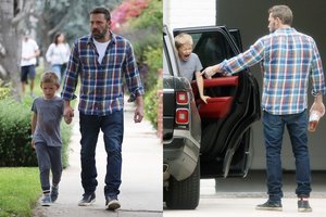 Alkoholio nevengiantis B. Affleckas išgyvena tėvystės košmarą: septynmetis sūnus pats kelia balsą