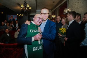 Prestižinis Eurolygos apdovanojimas vėl atiteko Kauno „Žalgirio“ vadovui P. Motiejūnui