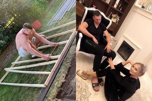 Į naujus namus su Natalija Bunke įsikėlęs jos mylimasis prakalbo apie tradicijas ir įtemptą laiką