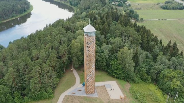Pamatykite: pirmieji aukščiausio Lietuvoje apžvalgos bokšto vaizdai