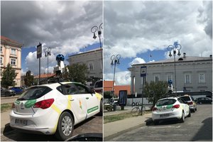 „Google Street View“ vairuotoją užfiksavo nesmagioje situacijoje Vilniuje 
