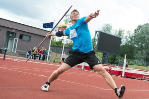 Ieties metikas E. Matusevičius universiadoje paskutiniu bandymu iškovojo sidabrą