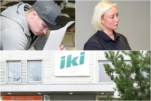 „Iki“ parduotuvę apiplėšusi porelė vaidino tarsi filme: už grotų gali pasodinti akla meilė